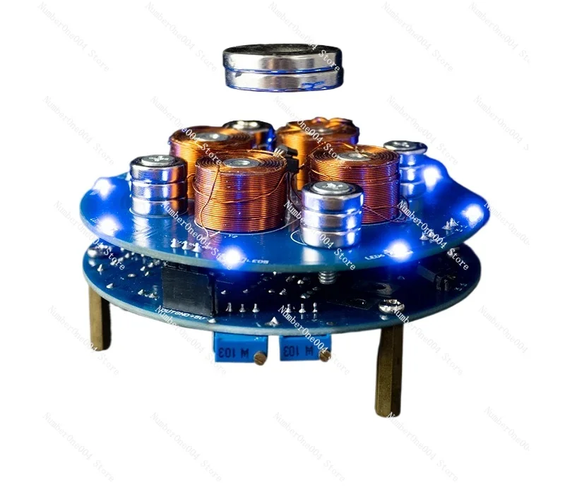 Magnetic Levitation DIY Accessories Electronic Small Production Experiment Coil Push Down Module Circuit Board Production Kit