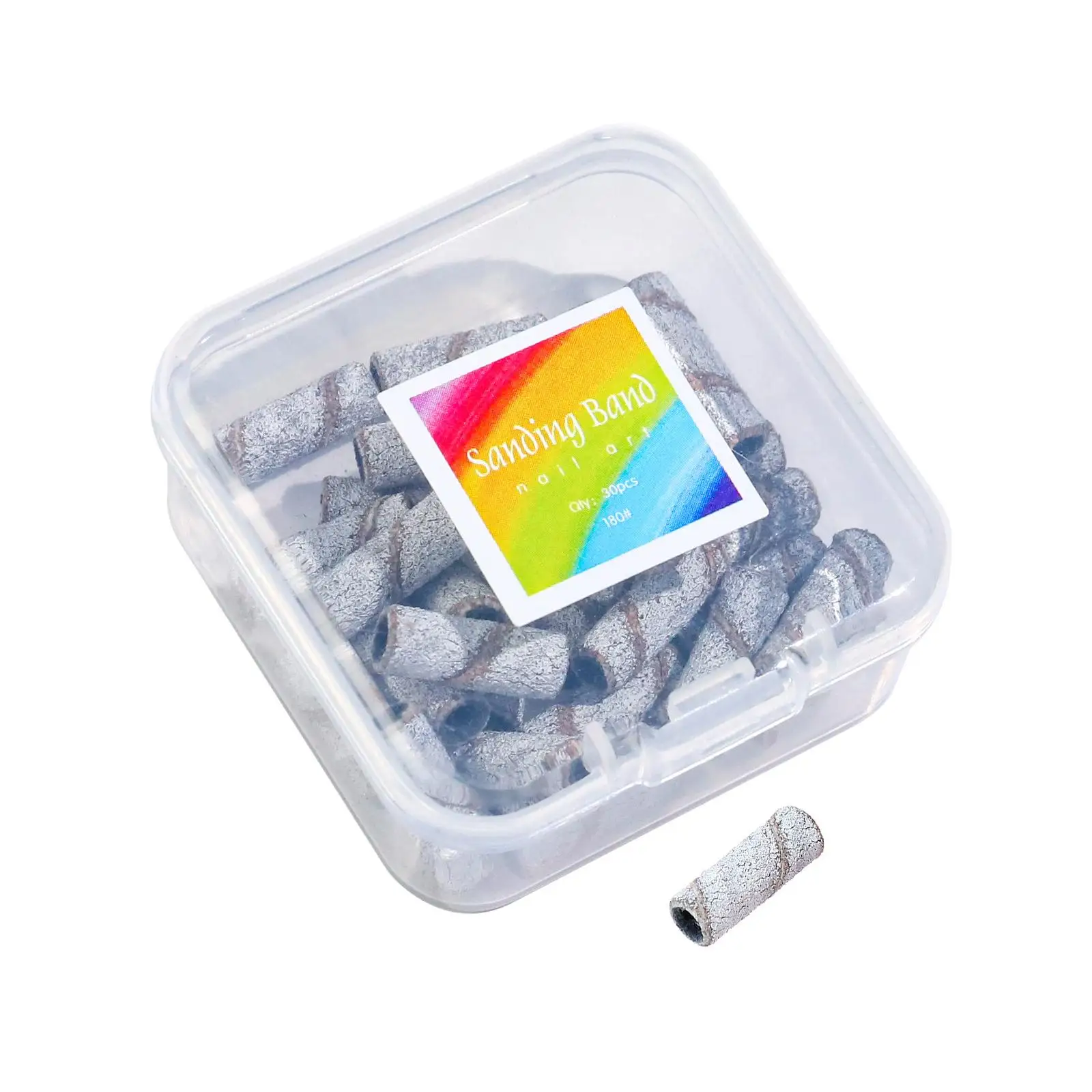 Ponçadeiras à ongles, accessoires d'arbre de bande de ponçage, forets à ongles de haute dureté pour Salon et manucure à faire soi-même