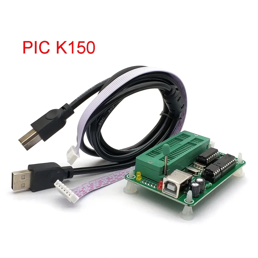 1Set PIC K150 ICSP Programmer USB Automatic Programming Develop Microcontroller + USB ICSP Cable for Arduino Development Board