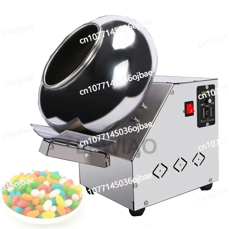 Candy Coating Machine, Chocolate Coating Pot, Sugar Polishing Snack Machine