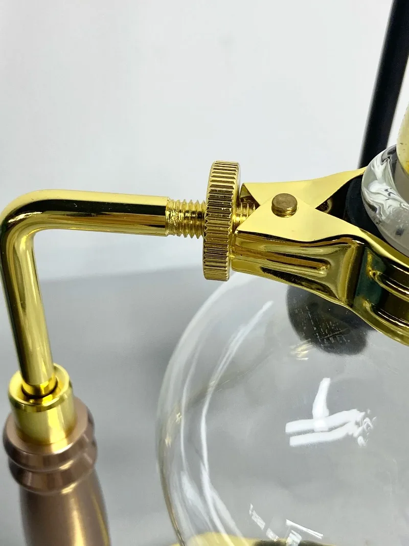 Perfume Bottle Scent Test Bottle Brass Perfume Scent Essential Oil Coffee Test Glass Bottle Brass Perfume Scent with Stand