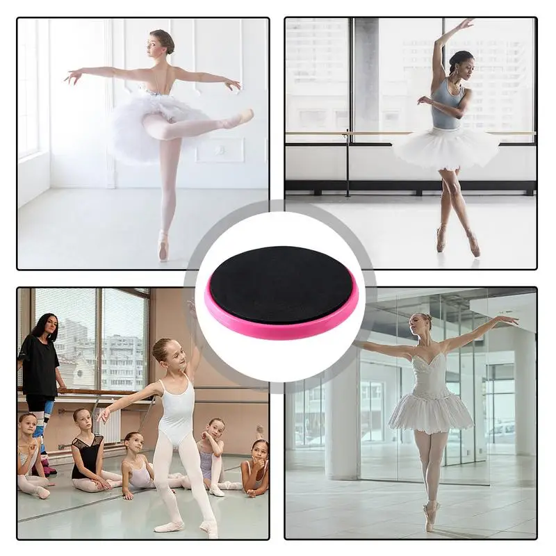 Figure Skating Spinner Ballet Pirouette Spinner Disc Dance Equipment With Non-Slip Surfaces For Cheerleaders Dances Gymnasts And