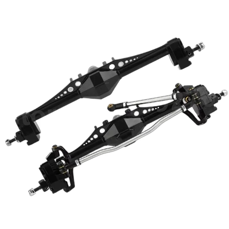 Aluminum Alloy Front and Rear Portal Axle for 1/10 RC Crawler Car Axial Capra 1.9 Unlimited Trail Buggy UTB Currie F9 Parts