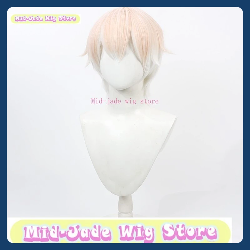 ミッドジェイドウィッグストア罰グレーレイヴンリーハイパーリアルコスプレウィッグアニメゲームロールプレイング人工毛衣装小道具
