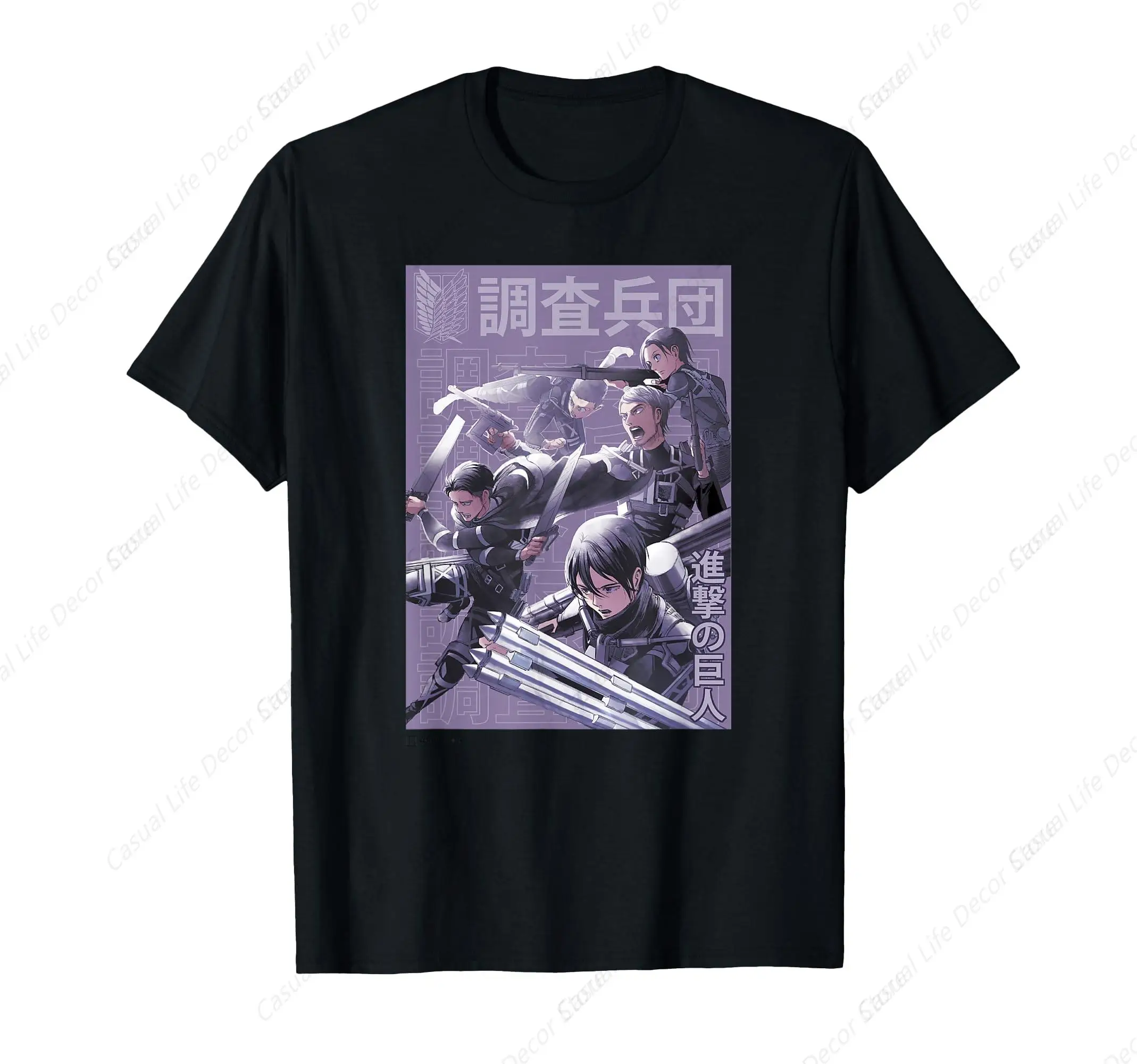 

Fashion Group Shot Scout Regiment Anime Epic T-shirt