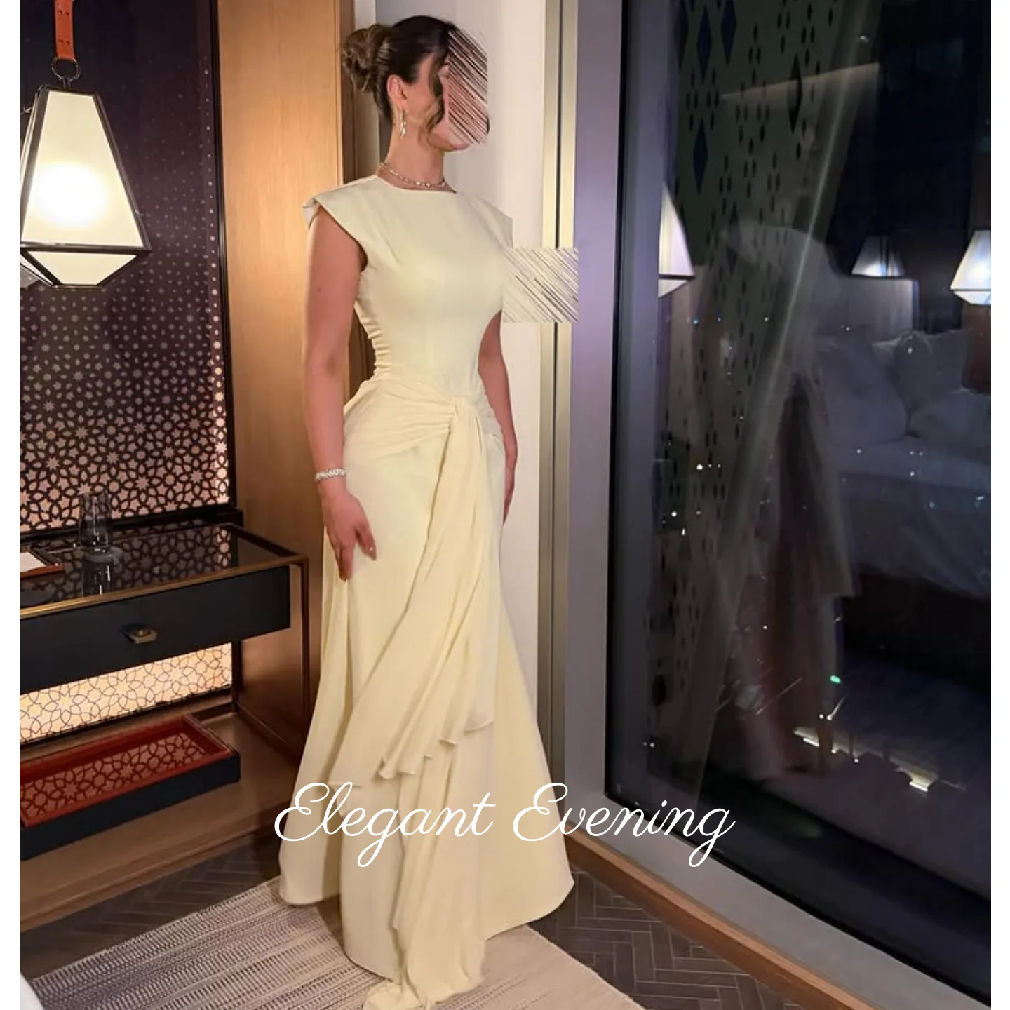 Żółta Sukienka Wieczorowa z Wy – Embroidery Yellow Flower recenzja i cena