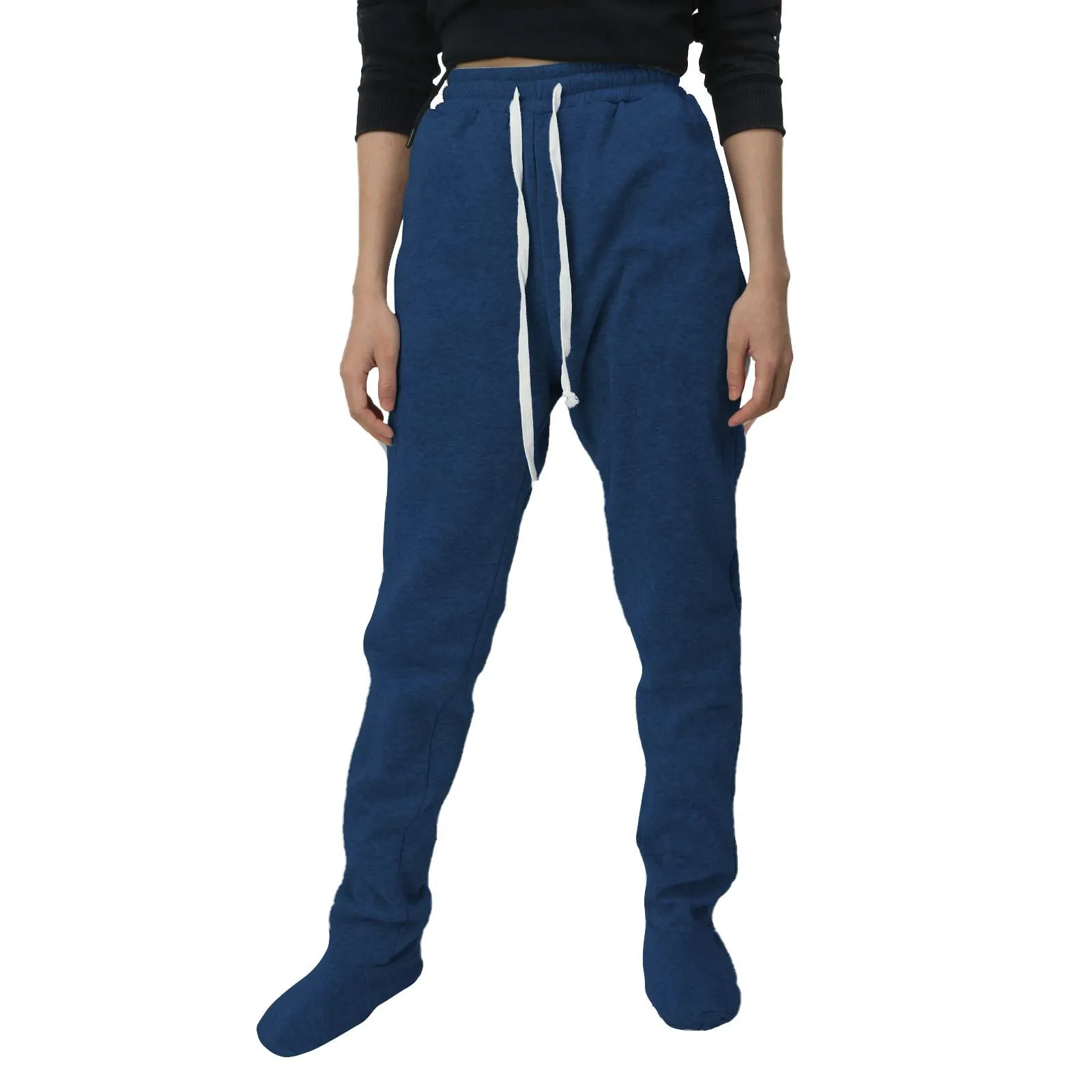 Dames Casual All-Match Joggingbroek Effen Kleuren Stretch Harembroek Pantalones Dames Klassieke Losse Joggingbroek