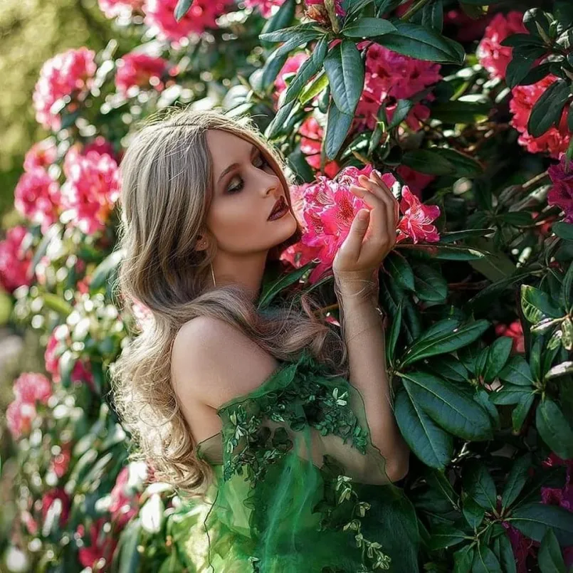 Imagem -02 - Vestido Verde Floral Photoshoot Fora do Ombro Applique Tule Vestidos de Casamento sem Mangas Querida até o Chão para a Fotografia