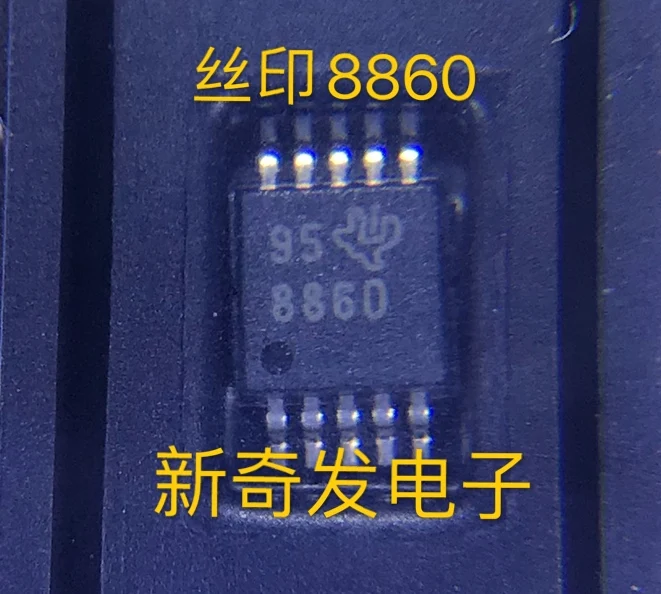 Free shipping   ADS8860IDGSR IC TI MSOP10 ADS8860IDGS     10PCS