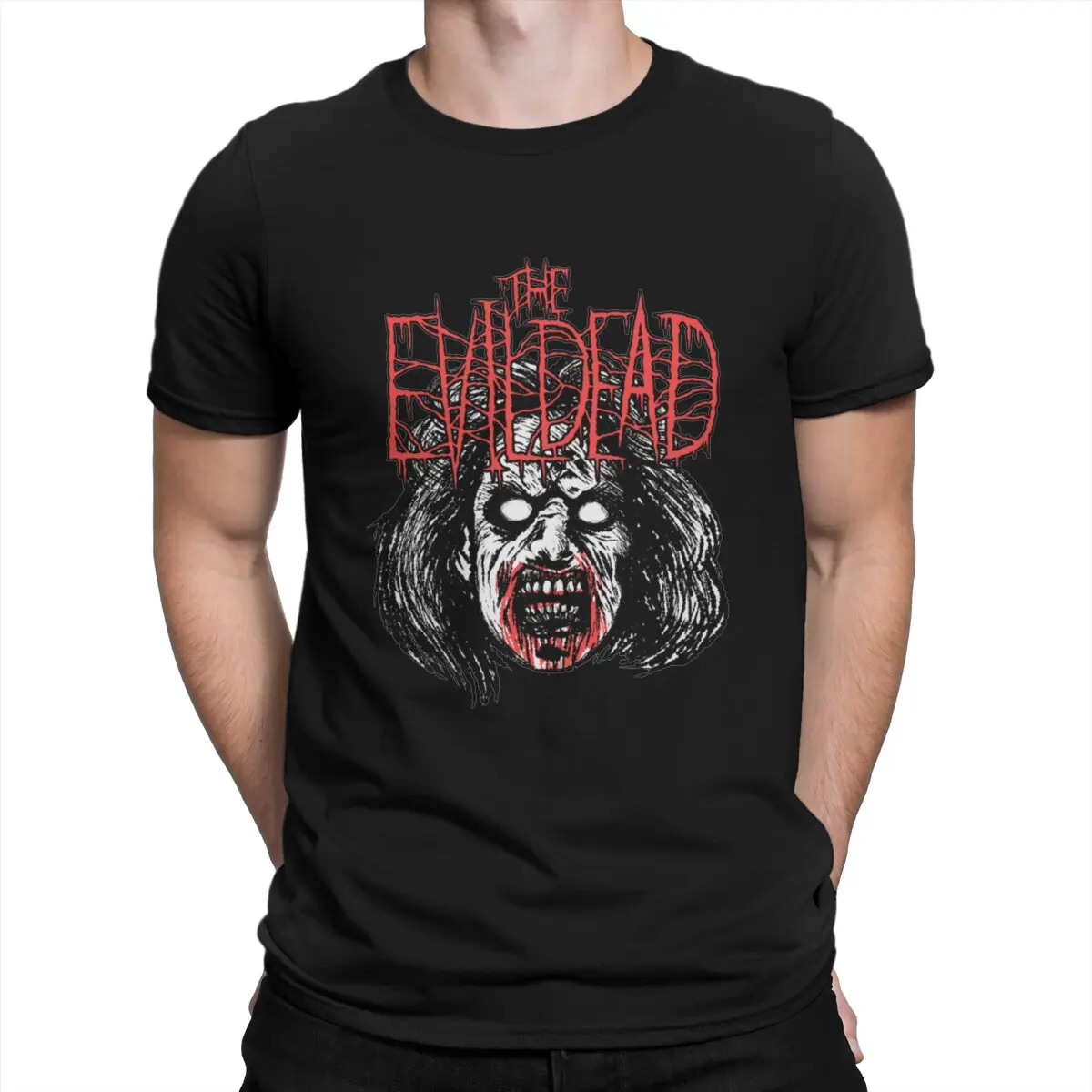 Horror Movie Men's TShirt Evil Dead Rise Individuality T Shirt Original Sweatshirts New Trend