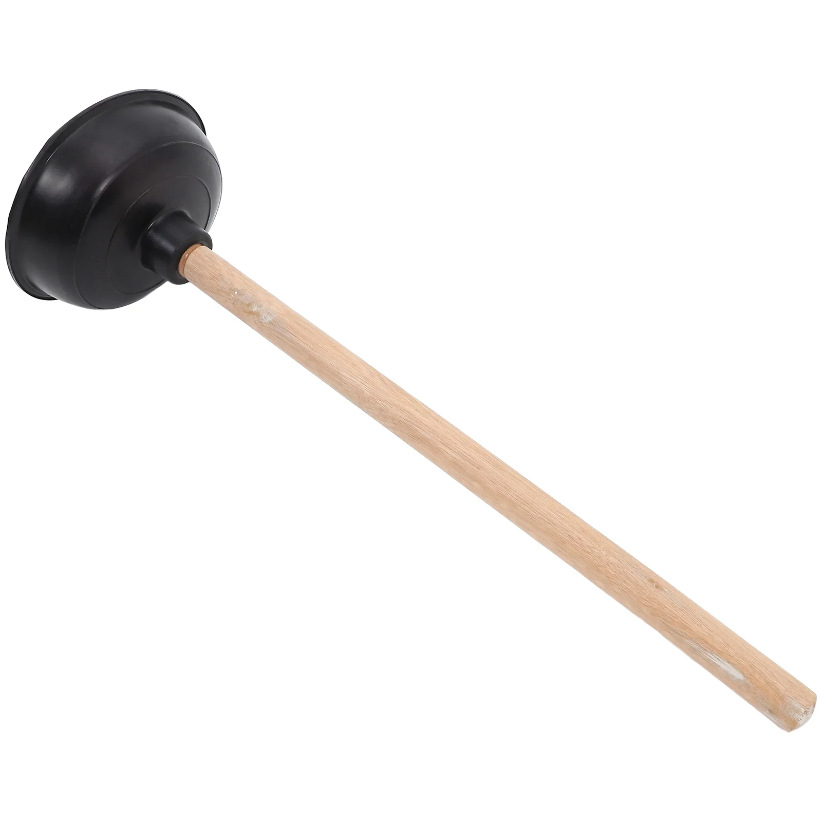 Toilet Unclog Plunger for Bathroom Heavy Duty Tool Water Trough Rubber Plungers Wood Anti Clogging Sink