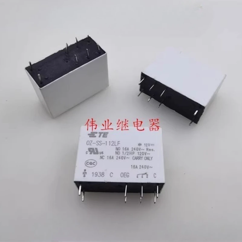 5PCS/LOT  OZ-SS-112LF 12V Relay 8-pin 16A