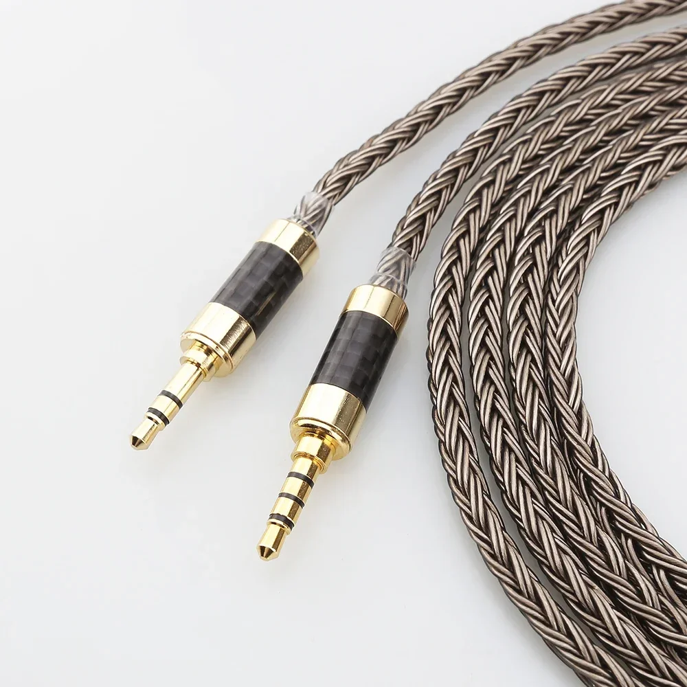 1点のみ!最高スペック16芯 7N OCCケーブル ダブル3.5mm/4.4mm HIFI 16芯 7N OCC 3.5mm - 2.5mm 3.5mmステレオバランスAUXオス