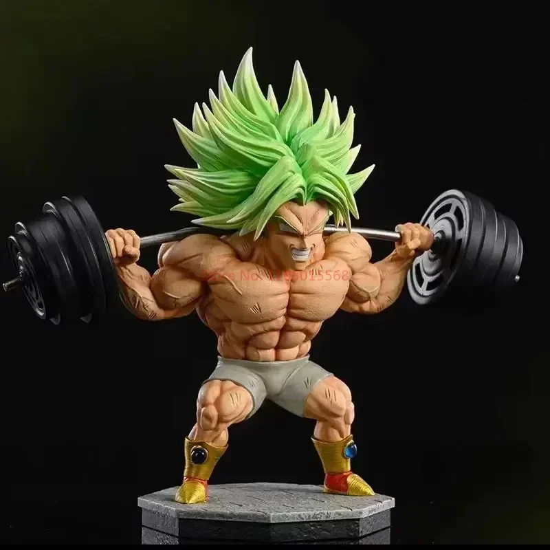 Dragon Ball Z Figure Broly Figure Fitness Broly Anime Figurine Super Broly Action Figures Pvc Statue 16cm Collection Models Toys