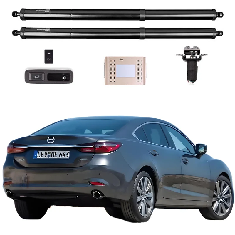 

Для Mazda 6 2016-2023 умная задняя дверь с электроприводом, электрическая задняя дверь, автоматический багажник с дистанционным управлением, громкая связь, выбор