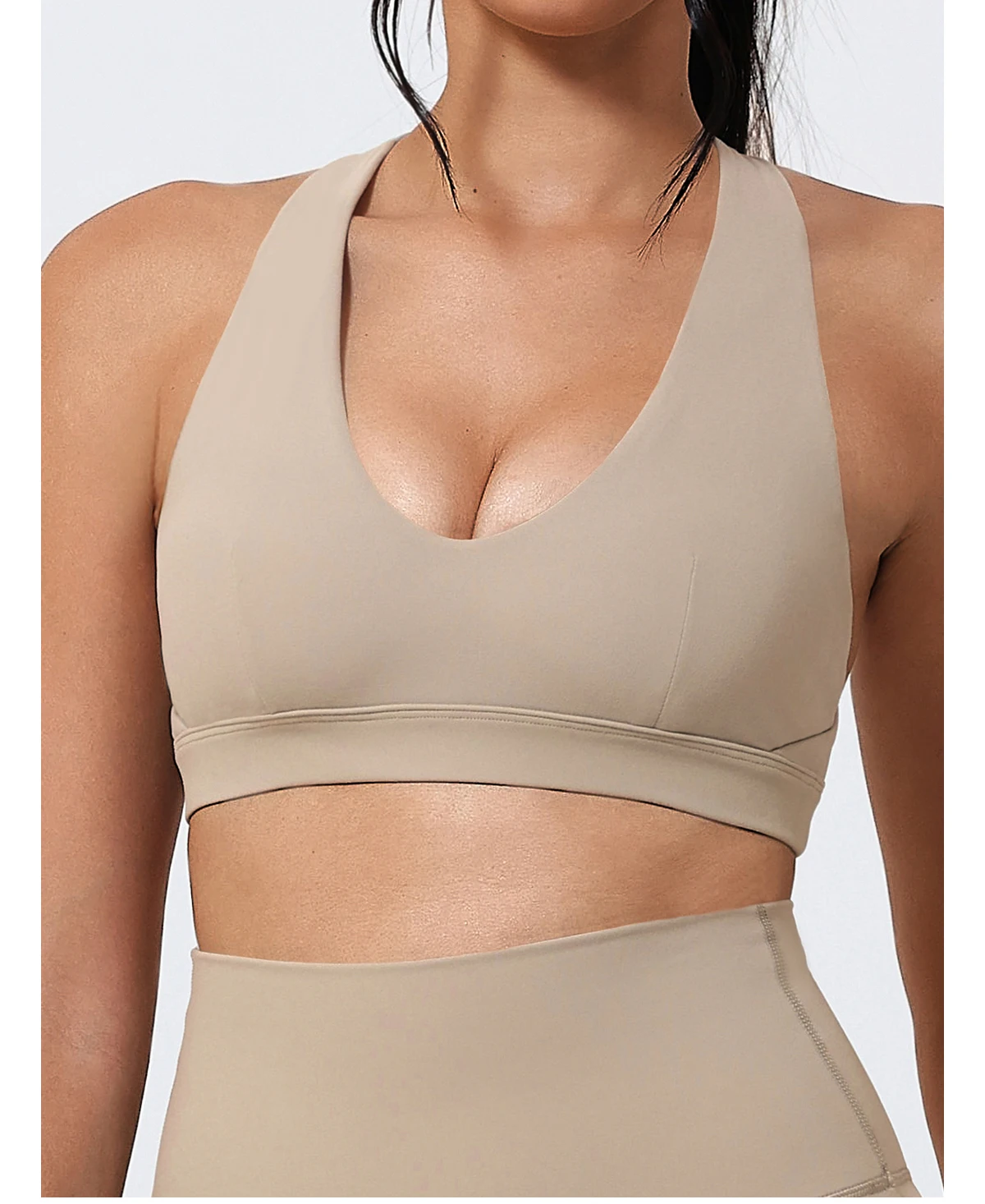 Hearuisavy Sommer-Sport-BH für Damen, Pilates, Yoga, Gymnastikunterwäsche, Laufen, stoßfest, atmungsaktiv, schnell trocknend, Fitness-Top für Mädchen – Detail 31