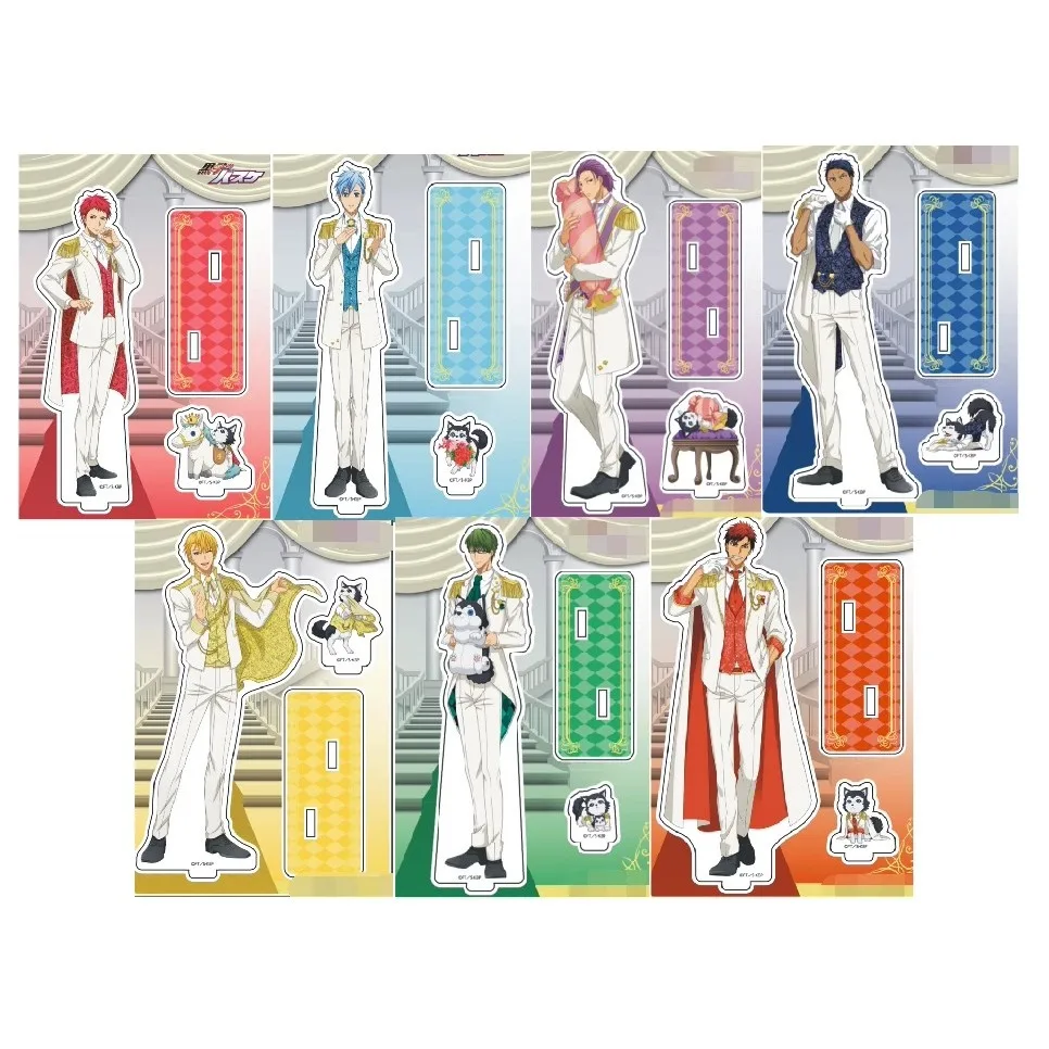 Game Atsushi Murasakibara Shintaro Midorima Seijuro Akashi Figure Doll Anime Tetsuya Taiga Acrylic Stand Model Cosplay Toy Gift