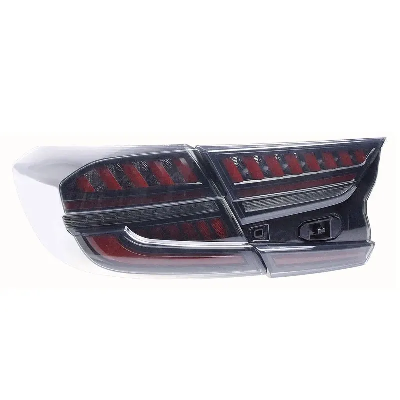 LED Tail Lights Assembly For Honda Accord 10th Gen 2018-2022 Dynamic Animation Breathing Brake lights Sequential Turn Signal