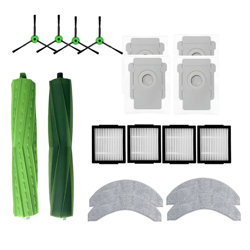 DHIPP-для Irobot Roomba Combo 10 Max, запасные части для очистителя, основная боковая щетка, фильтр для швабры, мешок для пыли, сверхпрочные аксессуары