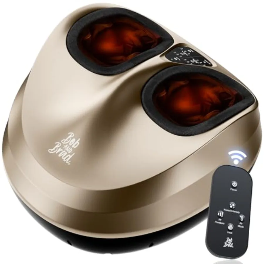 

Массажер для ног с подогревом и пультом ДУ, подходит для обуви до размера 14, совместим с FSA и HSA, шиацу-массажер с глубоким разминанием для стоп, для облегчения боли при плантарном фасциите