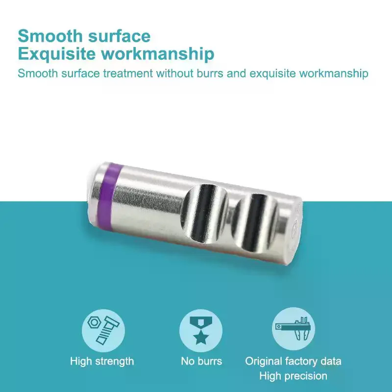 Titanium Lab Analog For Straumann Dental Abutment Fixture Model For CAD/CAM Digital Model RC/NC Platform