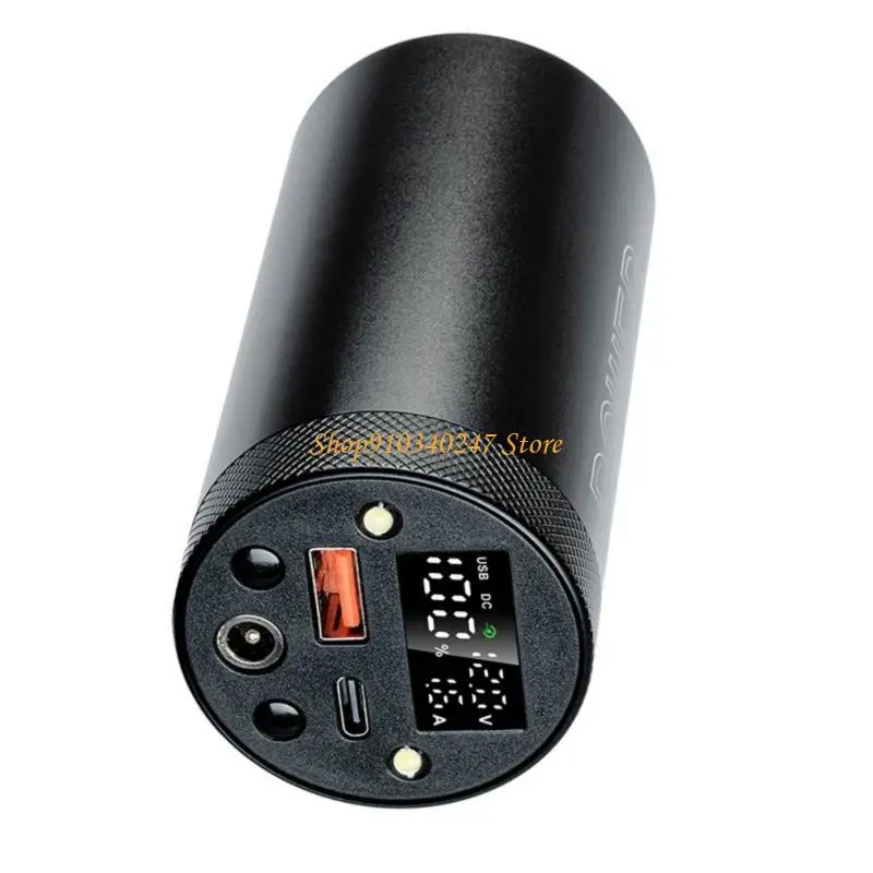 Q22A صندوق إسكان غلاف البطارية الصغير PD22.5W Business لا يتطلب اللحام الألومنيوم للسفر المكتبي والأنشطة الخارجية