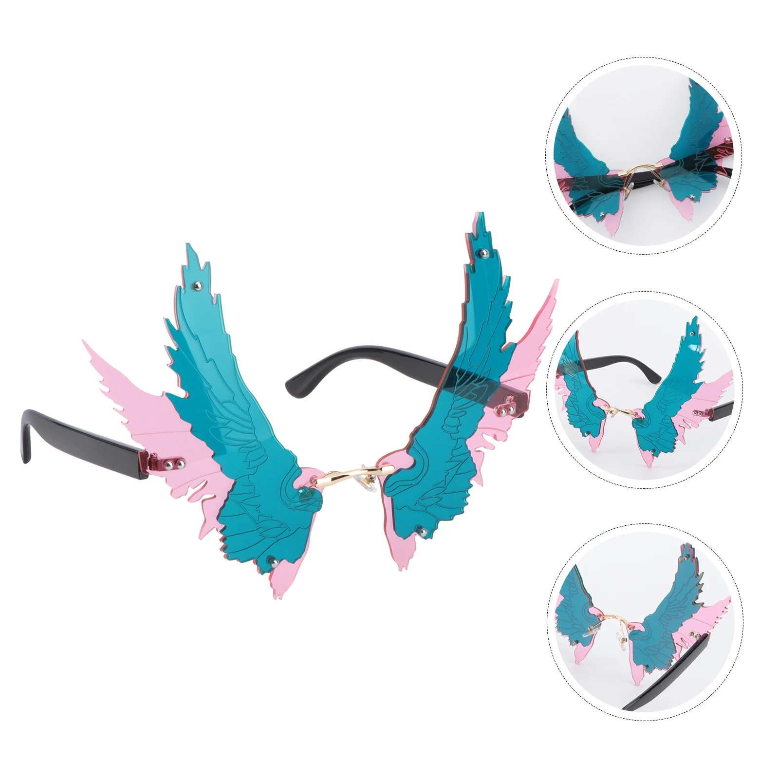 

Sunglasses Props Men Eye Decor Eyeglasses Photography Cool Party Creative and Women