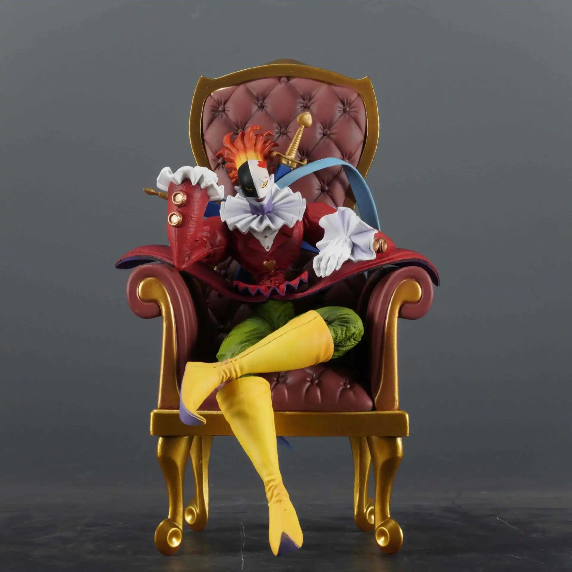 

Изысканный цифровой монстр 1 Four Dark Kings Piemon Clown King. Материал ПВХ. Украшение рабочего стола GK Коллекционная модель. Подарок на день рождения