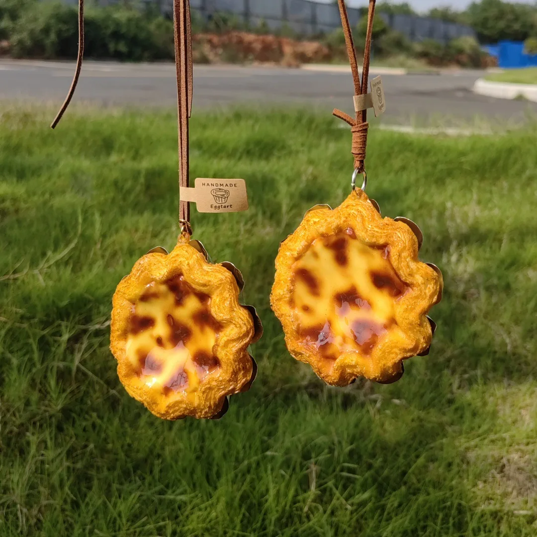 

Simulation Sunflower Shape Egg Tart Model Puff Pastry Miniature Dessert Food Dollhouse 1:12 Home Decor Ornament Craft Accessory