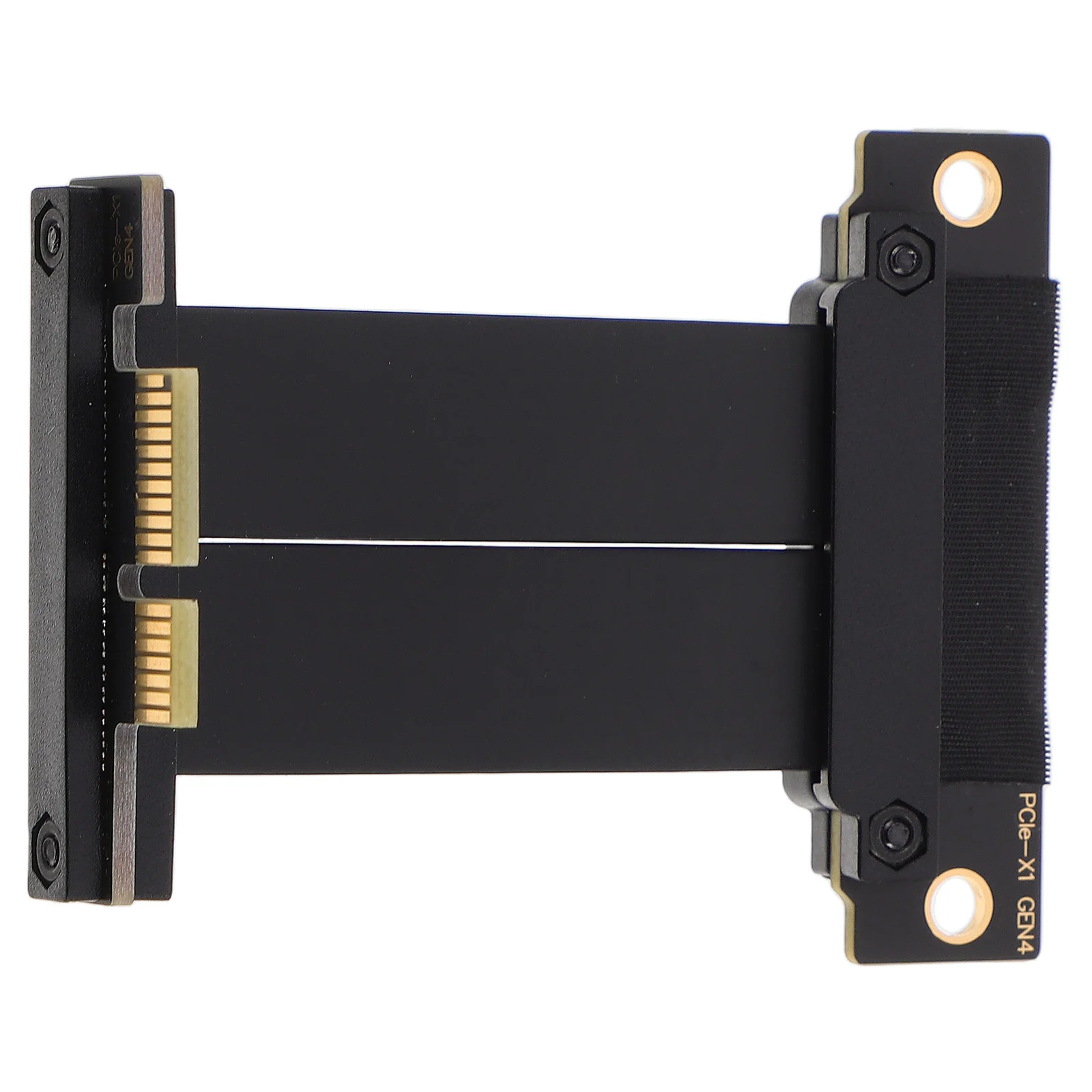 

5Cm Right Angle Pcie 4.0 Riser Cable 1X to 1X GPU Extension Adapter for Graphics Card External GPU Setup Compact Case Space