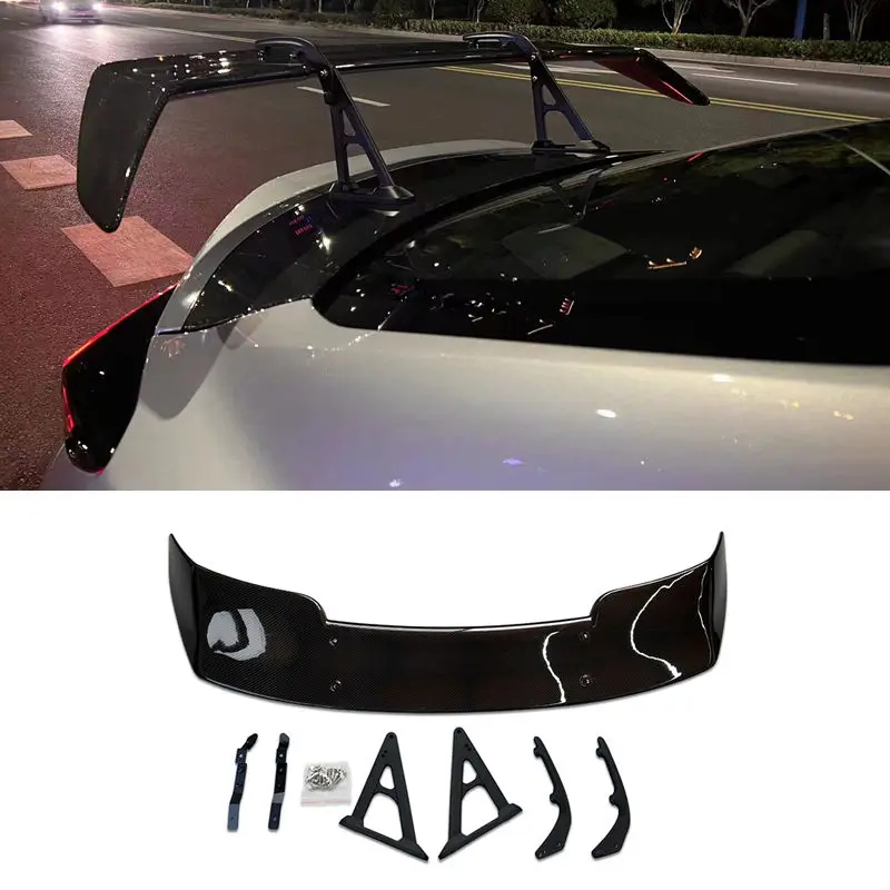 

CARBON FIBER CF STI STYLE SWAN NECK GT WING W. UPRIGHTS FOR 22- BRZ ZD8 GR86 ZN8