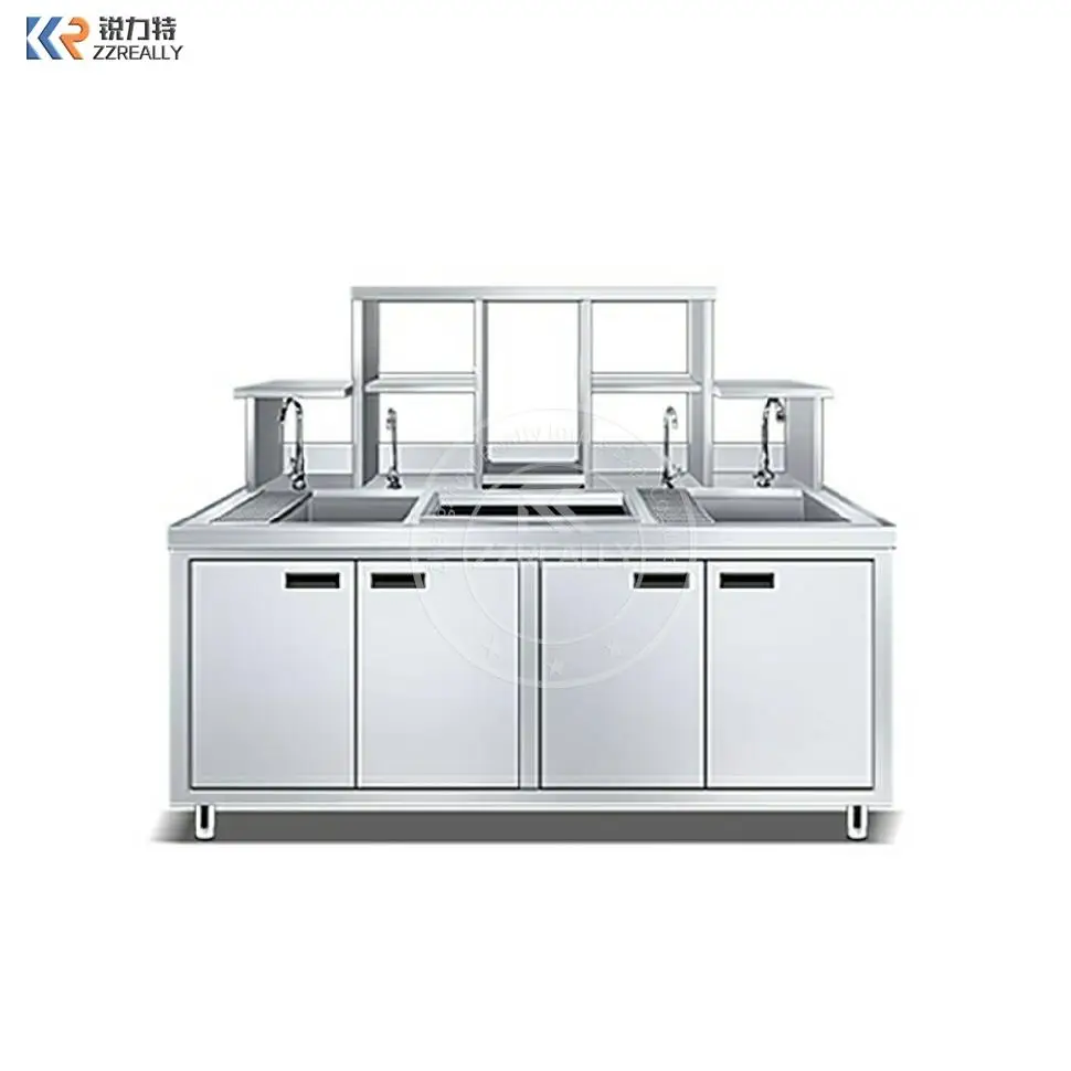 Commercial Milk Tea Counter Perfect Customize Drink Station Bubble Tea Counter