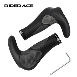 Fahrrad Griffe Comfy TPR Gummi MTB Radfahren Ergonomische Soft Lock Mountainbike Lenker Gehäuse Mantel Dämpfung Hand Griffe