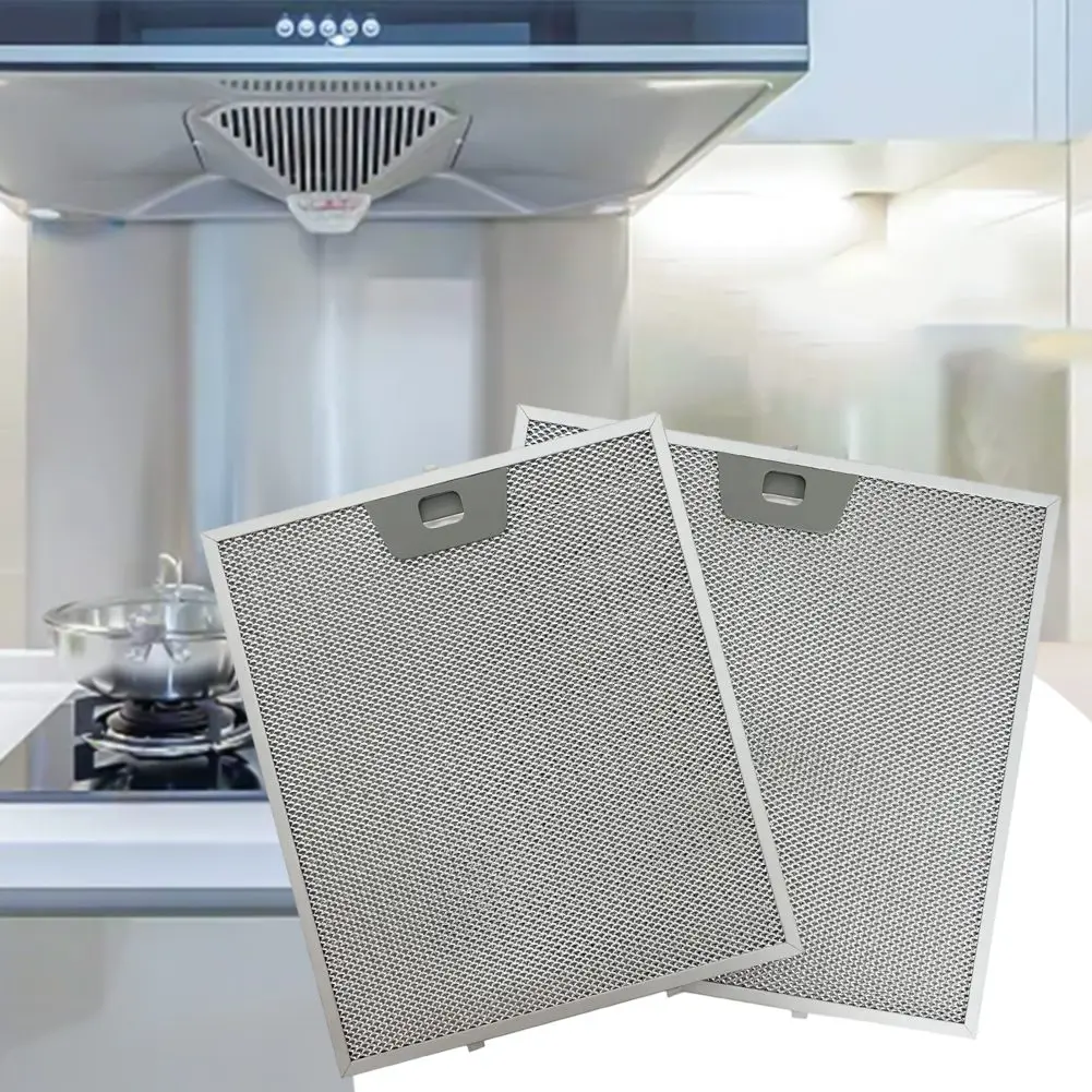 

Stainless Steel Range Hood Grease Filter For GE JVW5361EJ1ES, 2-Pack With 302x300x8mm And 254x300x8mm Sizes, 5-Layer Filtration,
