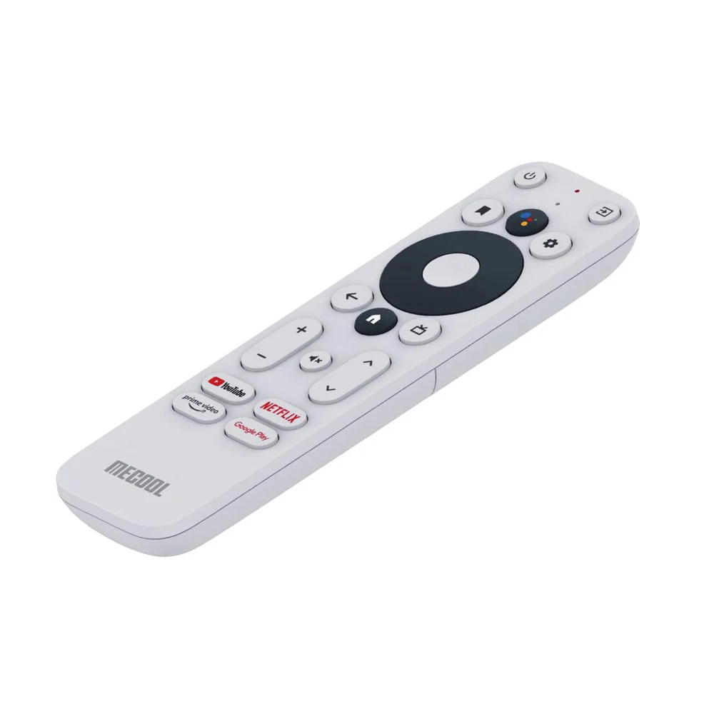 Original Mecool KM2 Voice Remote Control Replacement for KM2 Google Netflix Prime Video 4K Certified Voice Android TV Box