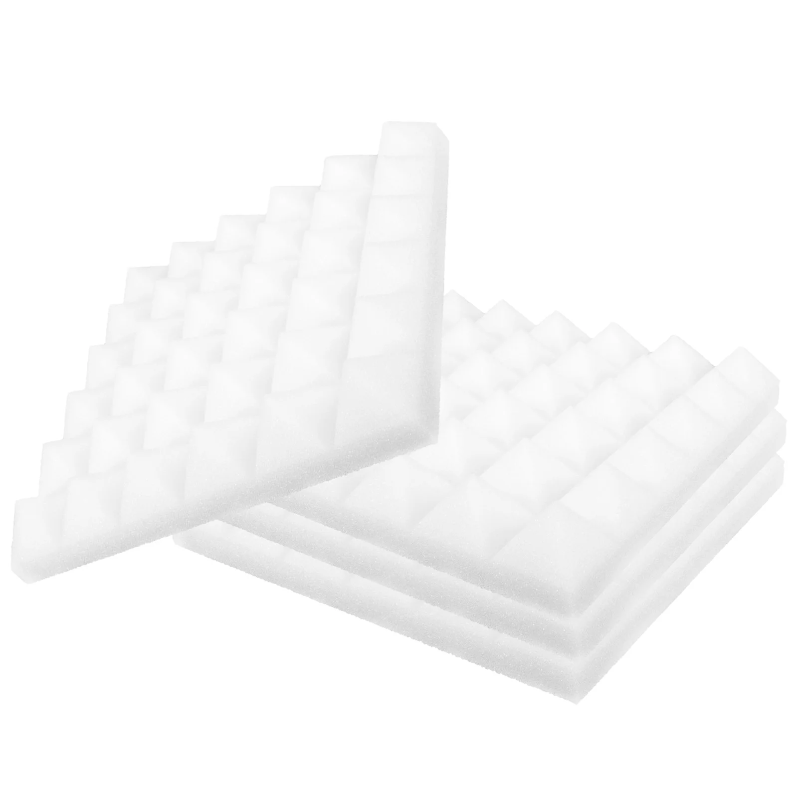 4 Pcs Soundproof Cotton Wall Soundproofing Material Foam Board Absorbing Sponge Drum Chamber Acoustic Tiles for