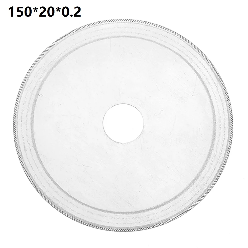 

Diamond Cutting Disc 20mm Bore Ultra Thin Saw Blade Wheel For Glass Stone Amber Gemstone Cutting 100mm 110mm 120mm 150mm