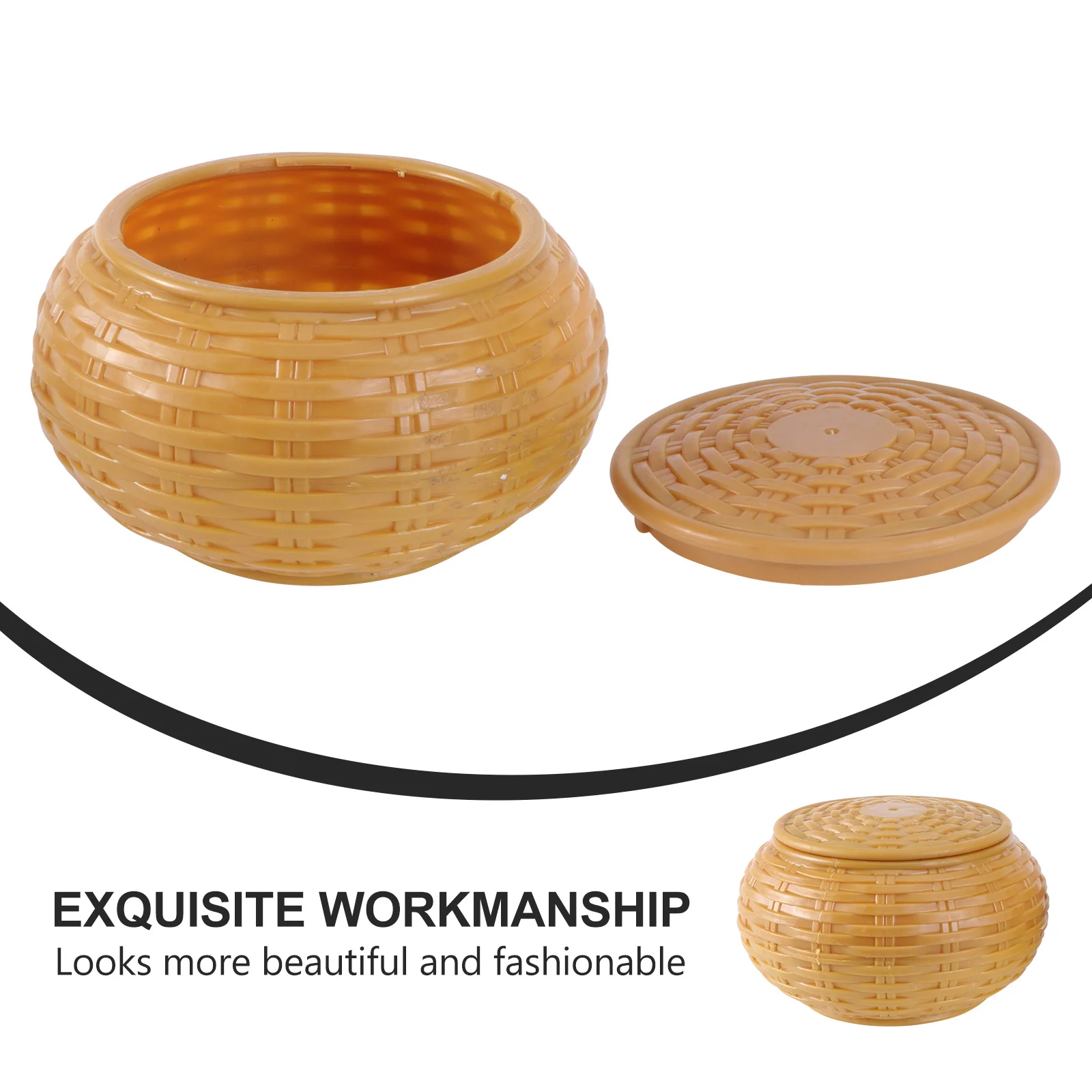 

2Pcs Go Chess Game Stones Set Wooden Storage Container Handmade Polished Wood Pot Eco Friendly Storage Jar for Candy