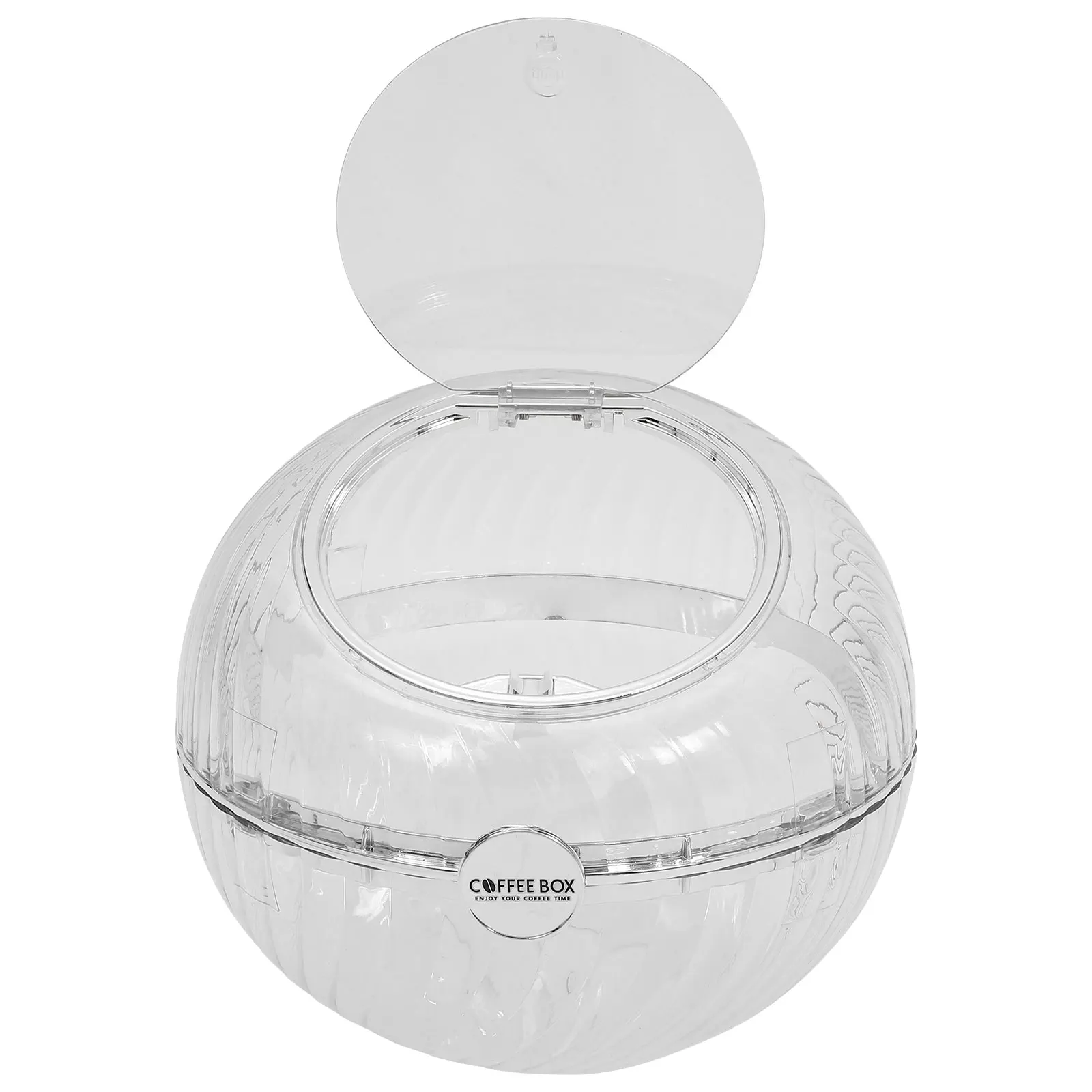 

Tea Storage Basket Coffee Capsules Display Holder Station Counter Organizer Filters Plastic Bar