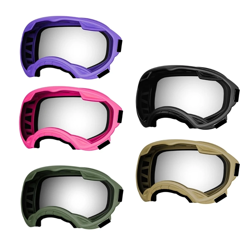 Haustier-Sonnenbrillenschutz für mittelgroße Hunde für den nördlichen Bereich mit verstellbarem Riemen für Outdoor-Sportarten – Detail 1