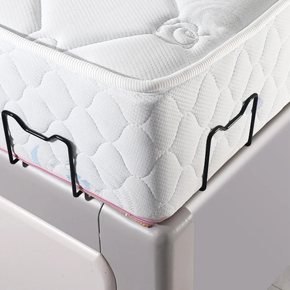 

2Pcs Mattress Stabilizer Anti Slip Clip Easy Install No Drill Prevent Sliding Support Platform Beds Rv Metal Wood
