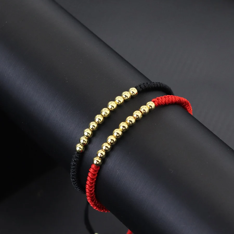 Classic Chinese Knot Bracelet Women Men Handmade Weaven Lucky Black Red String Braclet Casual Office Accessories Gift For Lover