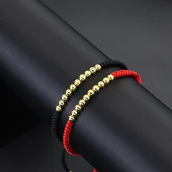 Classic Chinese Knot Bracelet Women Men Handmade Weaven Lucky Black Red String Braclet Casual Office Accessories Gift For Lover