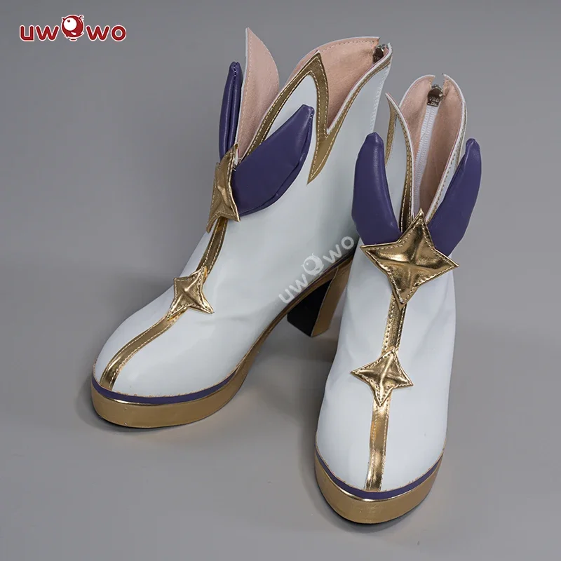 UWOWO League of Legends/LOL Costume Shoes Star Guardian Akali SG Akali Cosplay Shoe