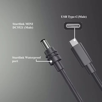 USB C to DC Power Cable Starlink Mini Cable 100W PD 2M/3M/5M/10M/15M/20M Mini Starlink  outdoor Waterproof Charging Type-C Power