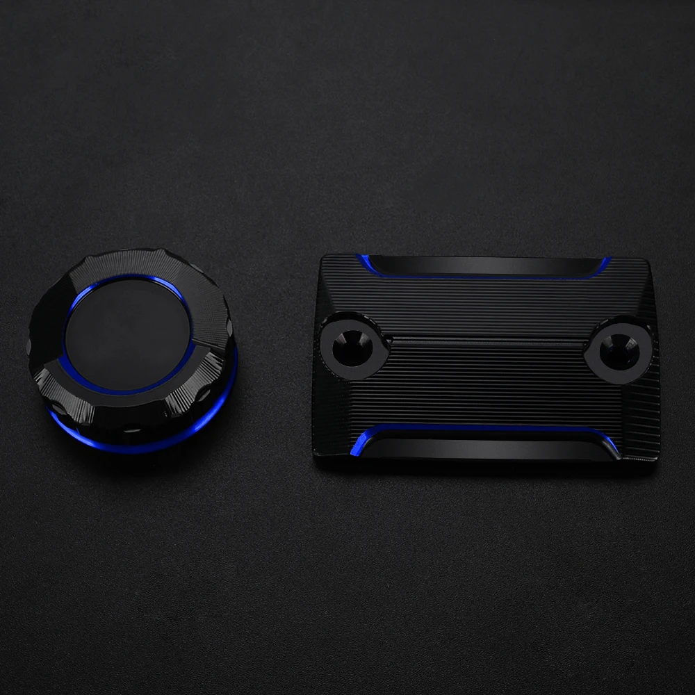 

For YAMAHA MT03 07 09 10 Tracer 7 700 900 GT FZ6 FZ8 FZ1 XSR900 Tenere 700 Front Rear Brake Fluid Reservoir Cover Engine Oil Cup