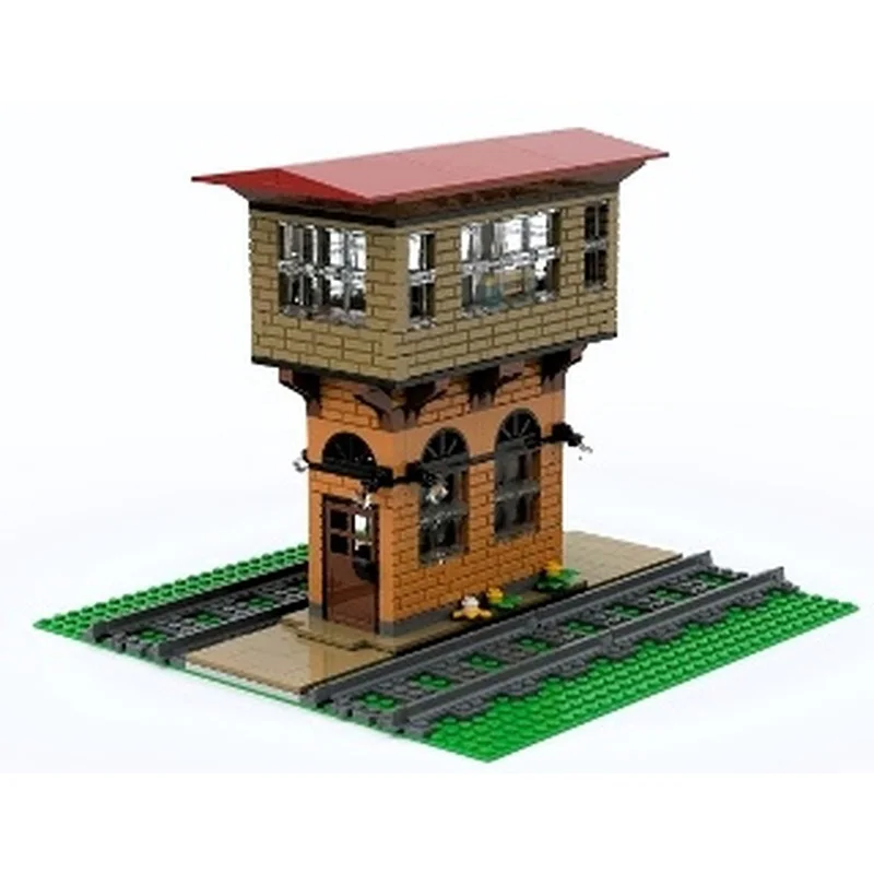 475 Pièces Maison Modulaire à Contrôle par Interrupteur MOC, Blocs de Construction Modulaires Personnalisables, Technologie de Briques DIY, Jouet pour Garçons, Cadeau d'Anniversaire