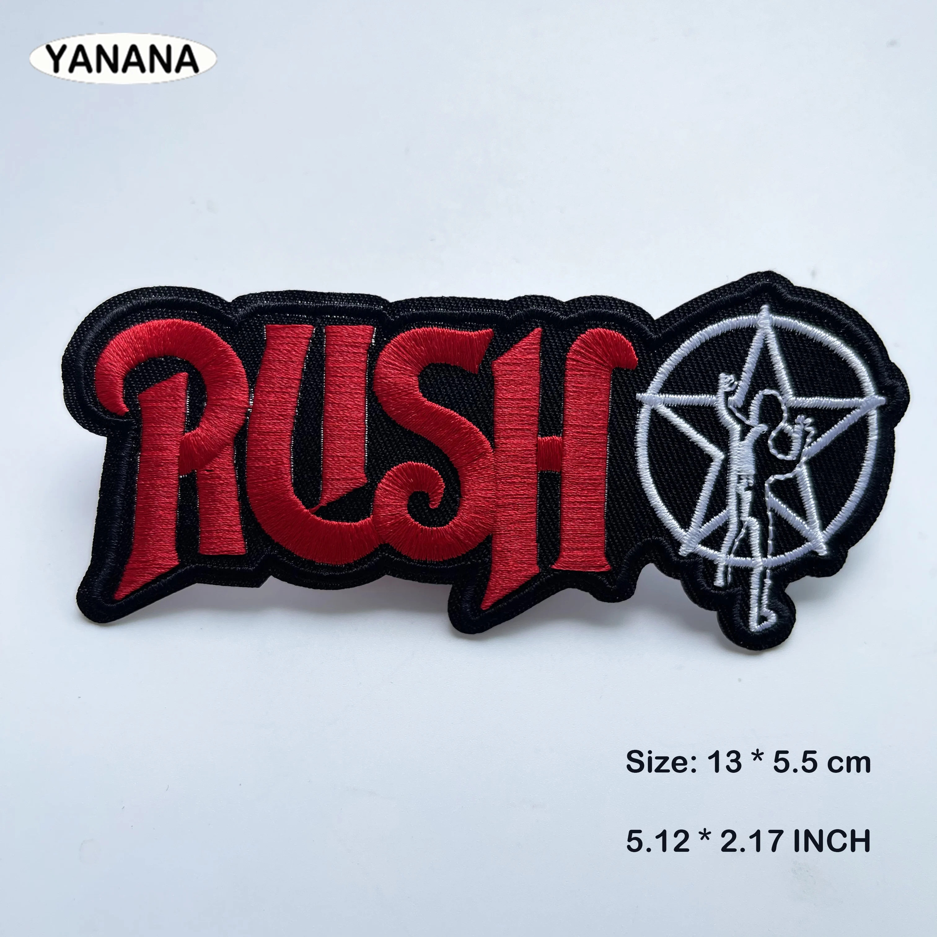 Patch per ricamo Punk ferro su toppe per abbigliamento Rock Band riparare Patch decorare vestiti decorazione per cucire distintivi Applique