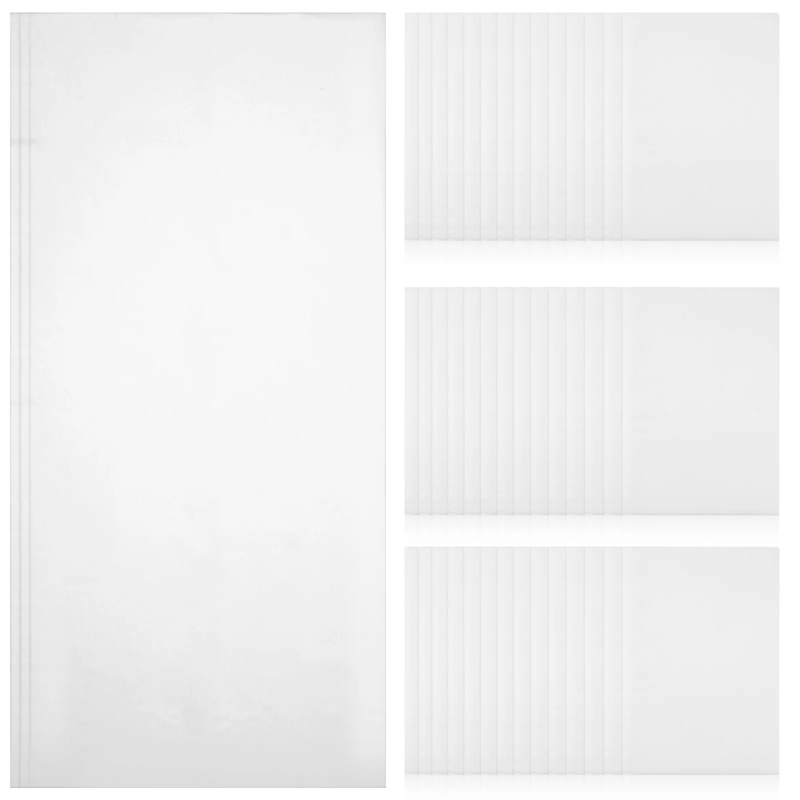 

100pcs Disposable Massage Sheets 80x180cm White Nonporous Salon Covers Ideal for Estheticians Bulk Pack Soft