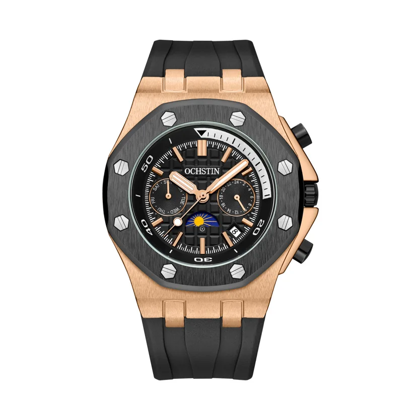

OCHSTIN* brand new men's fully automatic mechanical watch multi-functional student sports tape large dial
